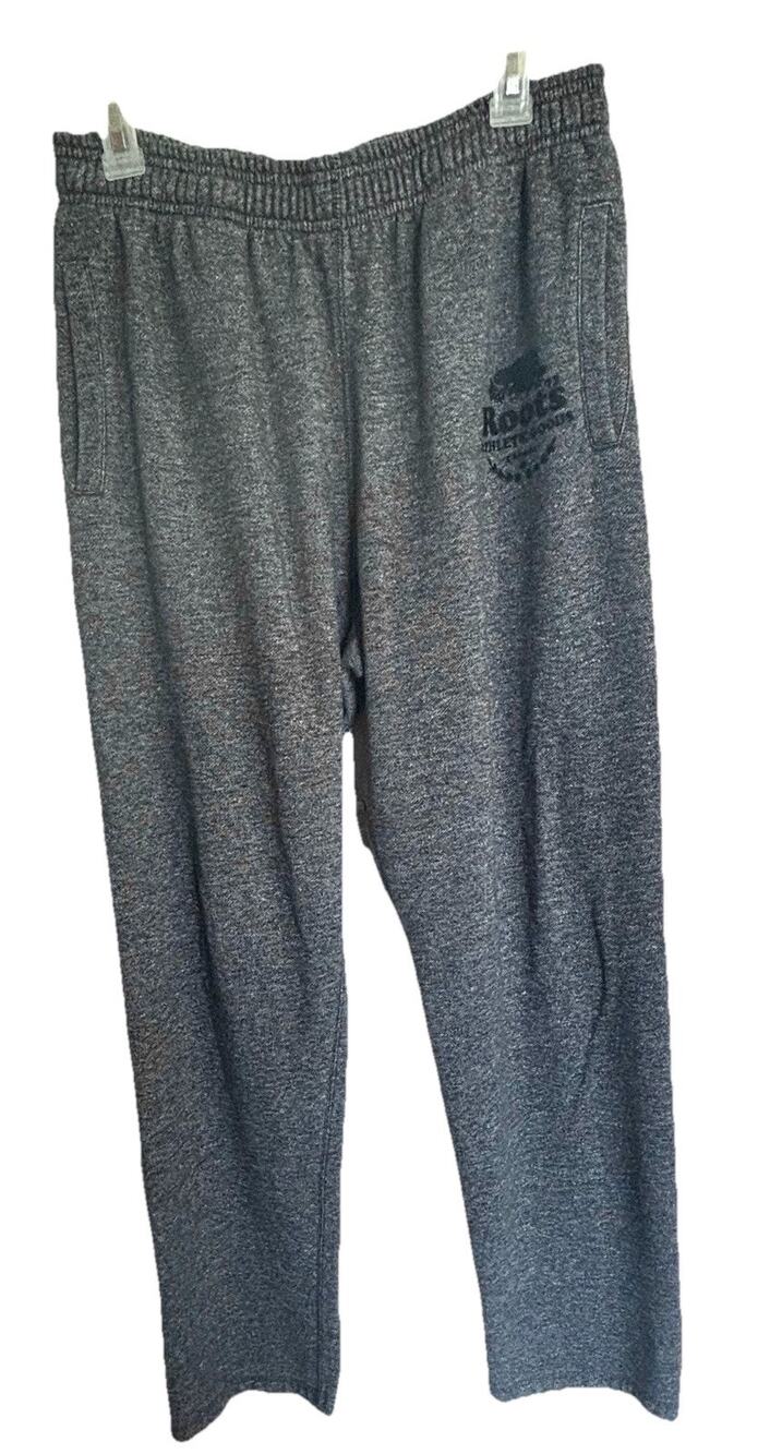 Roots Canada Men’s Sweatpants Sz Sm Dark Heather Gray Athletic Athleasure